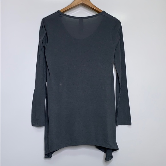 NWTs GO COUTURE • Star Grey Color Block Sweater - Picture 7 of 7